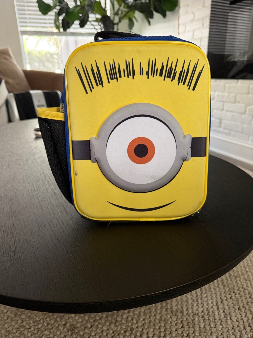 Yellow Minion One-Eye Kids Lunchbox